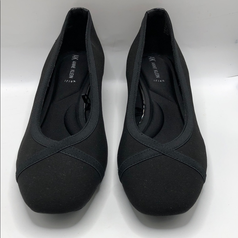 Anne Klein Women’s Black Wedge Shoes - Picture 3 of 8